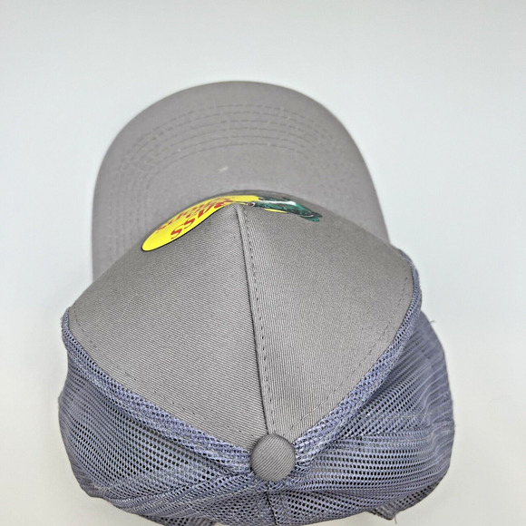 Bass Pro Shops Hunter Grey Snapback Trucker Mesh Hat Adult One Size - Picture 3 of 6